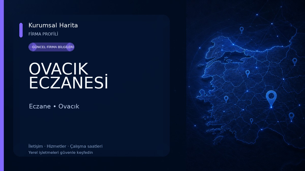 OVACIK ECZANESİ 