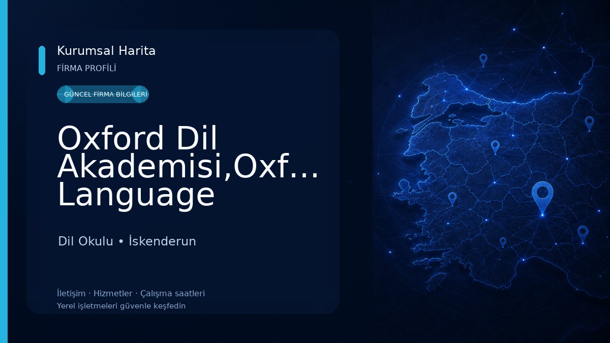 Oxford Dil Akademisi,Oxford Language Academy