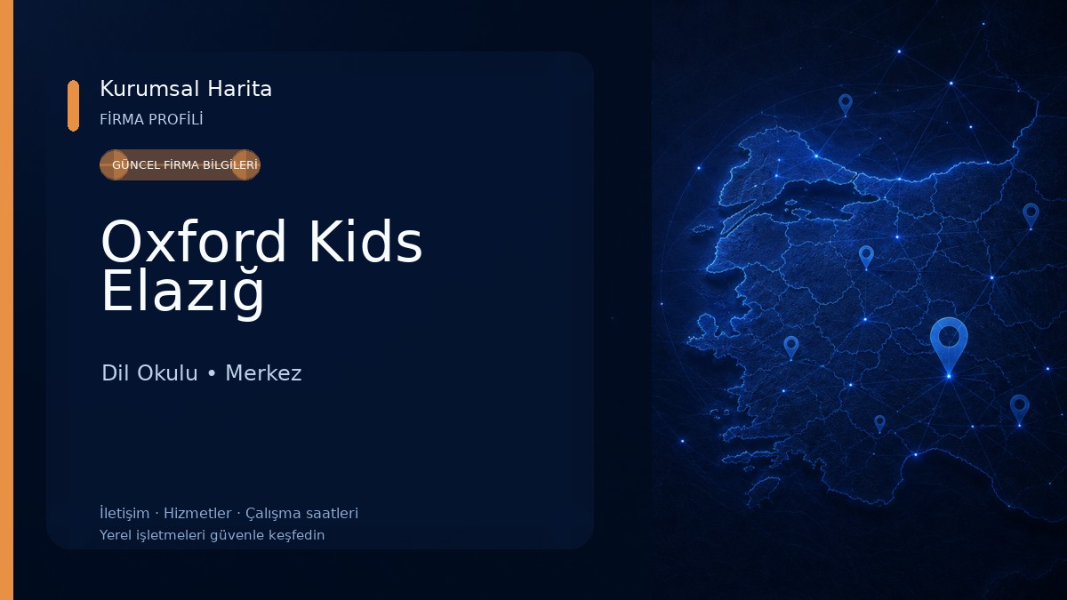 Oxford Kids Elazığ