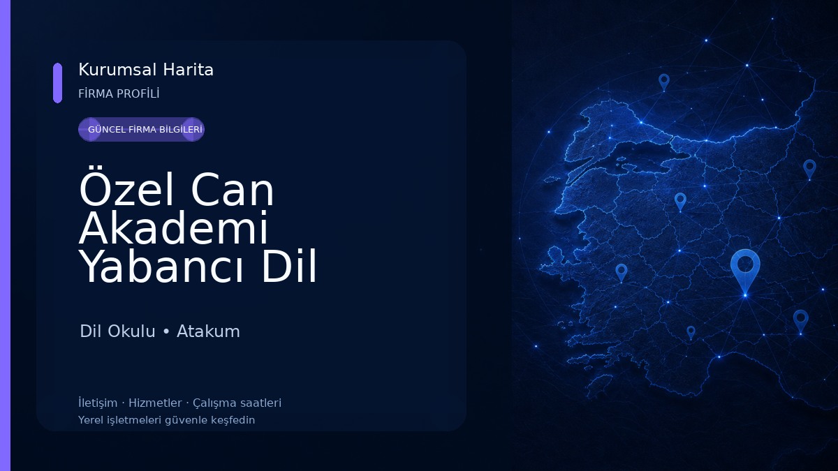 Özel Can Akademi Yabancı Dil Kursu 