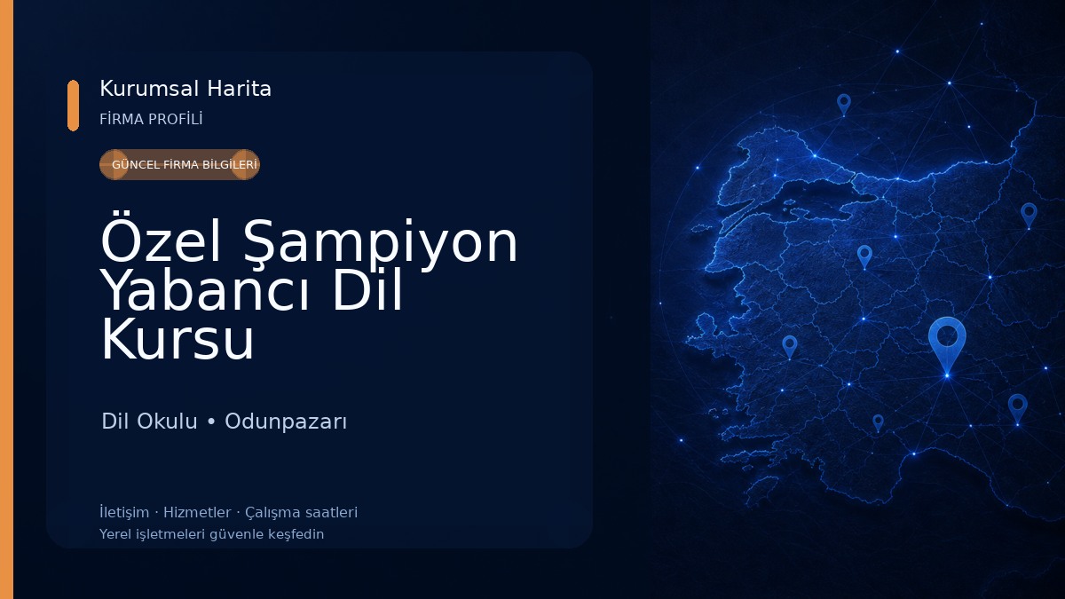 Özel Şampiyon Yabancı Dil Kursu