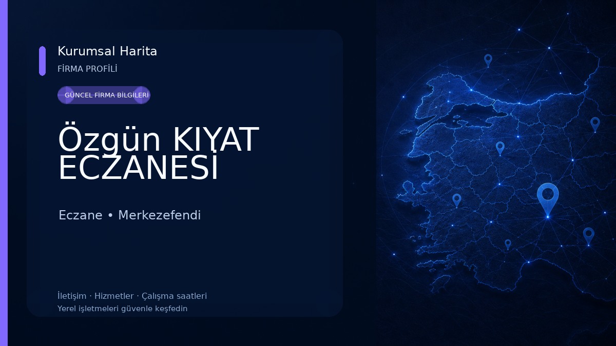 Özgün KIYAT ECZANESİ Eczane