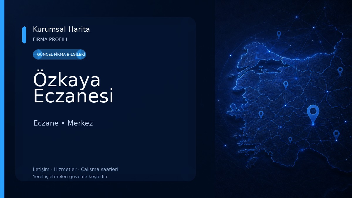 Özkaya Eczanesi Eczane