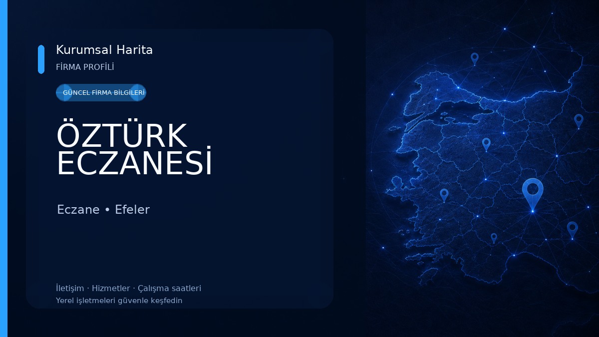 ÖZTÜRK ECZANESİ Eczane