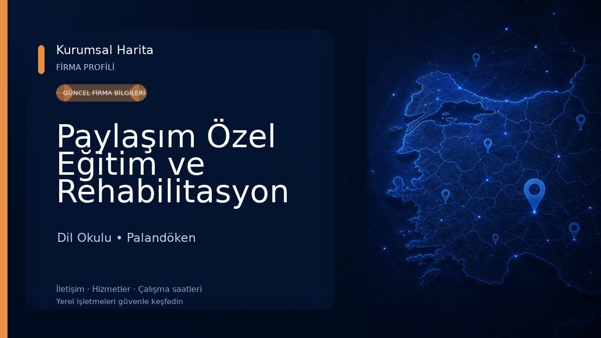 Paylaşım Özel Eğitim ve Rehabilitasyon Merkezi & Floortime & Duyu Bütünleme Merkezi Dil Okulu