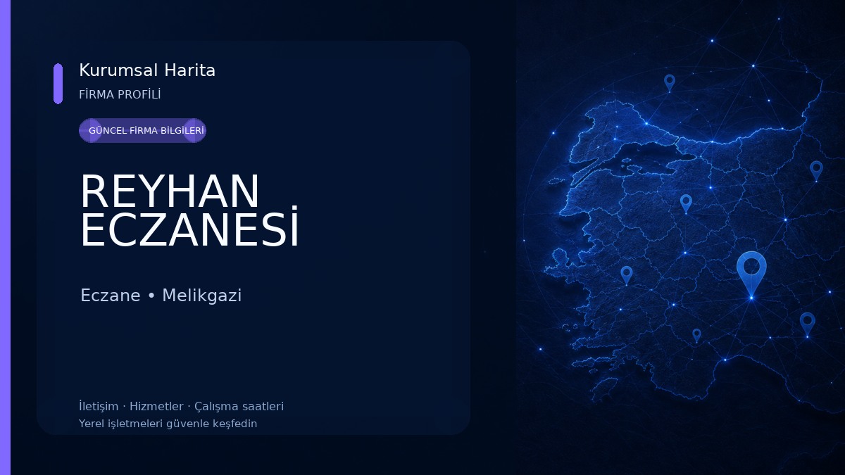 REYHAN ECZANESİ Eczane