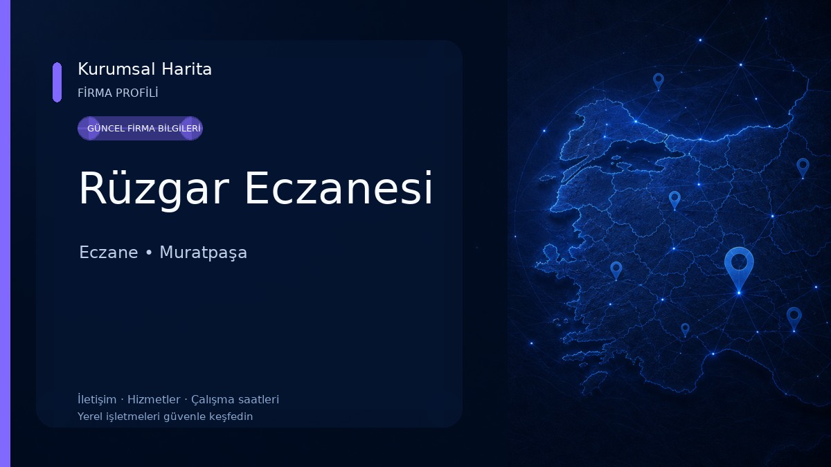 Rüzgar Eczanesi Eczane