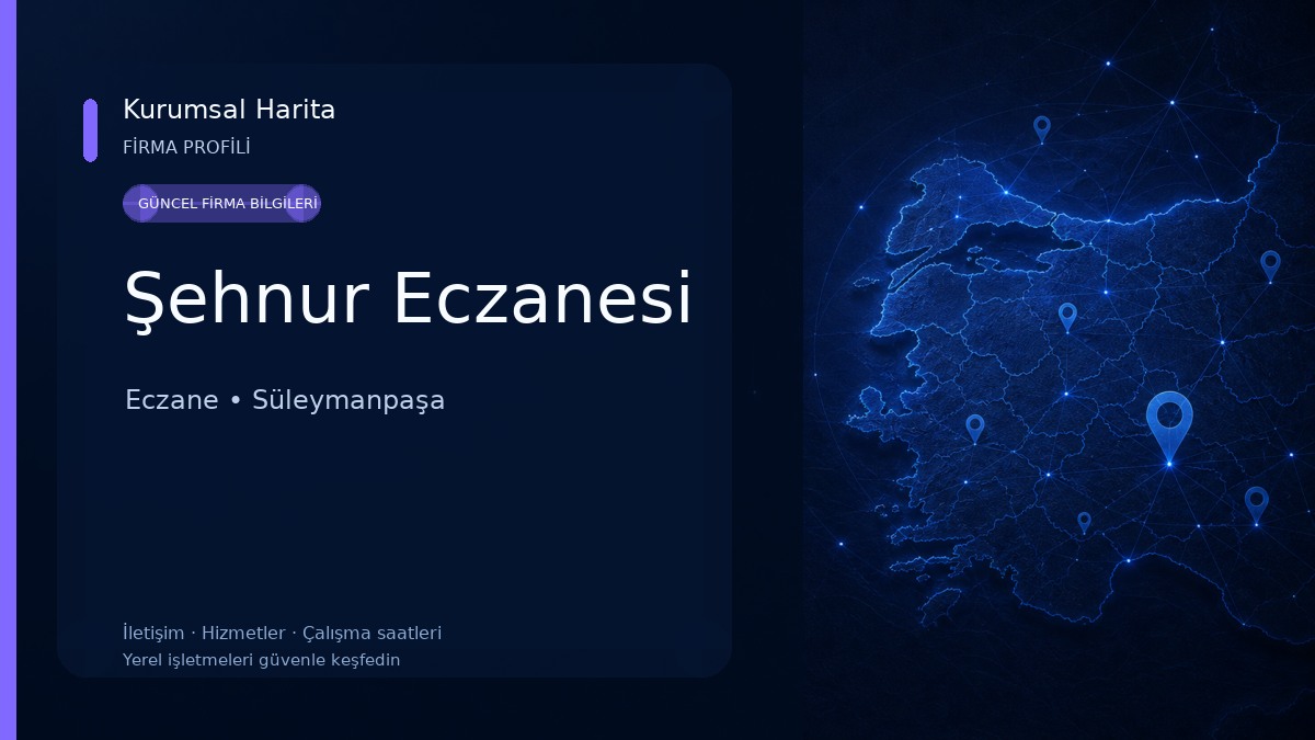 Şehnur Eczanesi 
