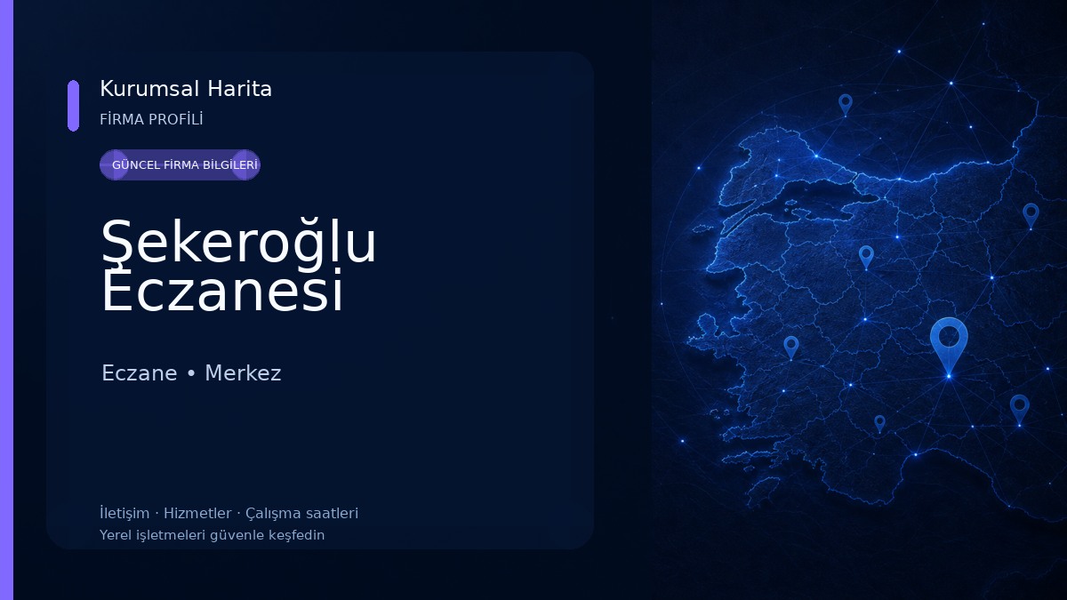 Şekeroğlu Eczanesi 