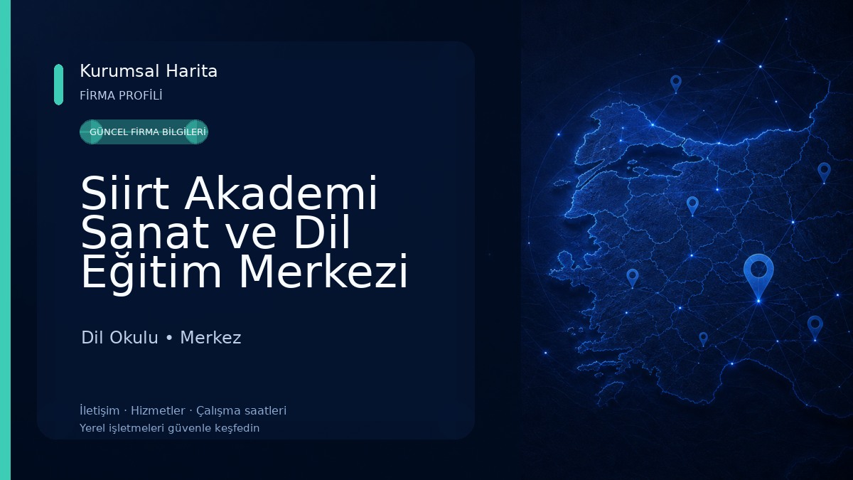 Siirt Akademi Sanat ve Dil Eğitim Merkezi