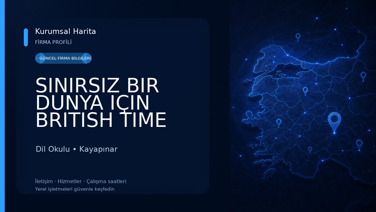 SINIRSIZ BIR DUNYA IÇIN BRITISH TIME
