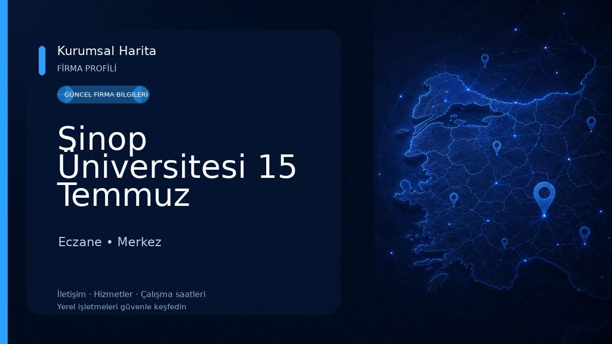 Sinop Üniversitesi 15 Temmuz Yerleşkesi