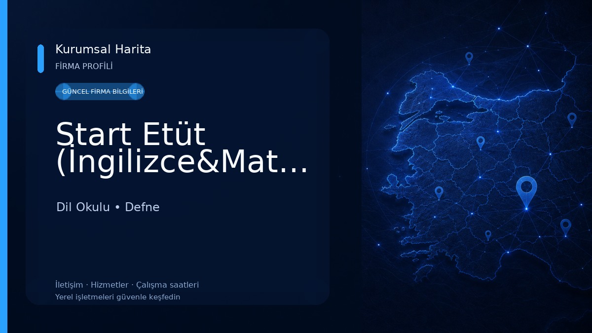 Start Etüt (İngilizce&Matematik)