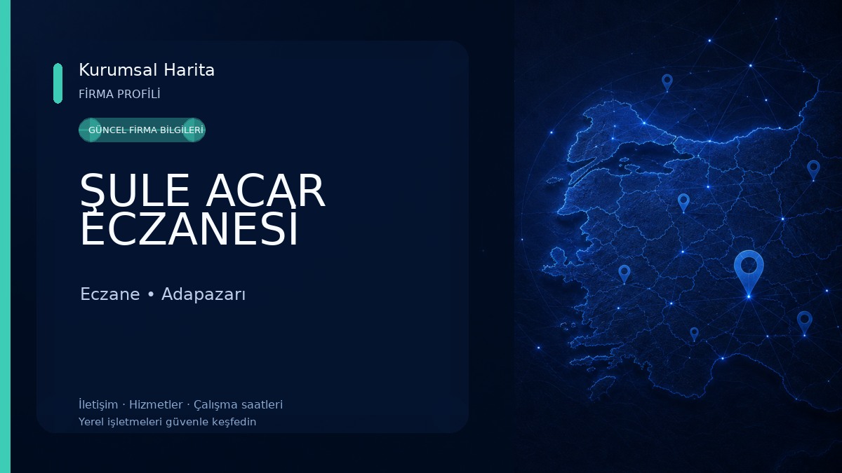 ŞULE ACAR ECZANESİ