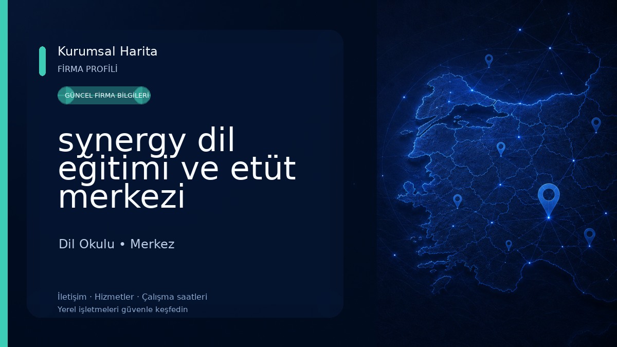 synergy dil eğitimi ve etüt merkezi