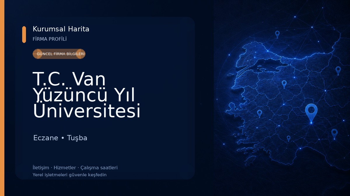 T.C. Van Yüzüncü Yıl Üniversitesi Eczane
