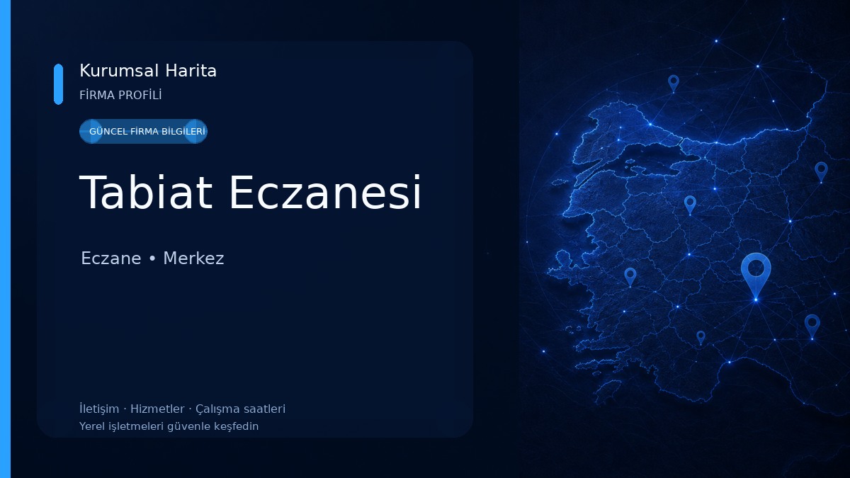 Tabiat Eczanesi 