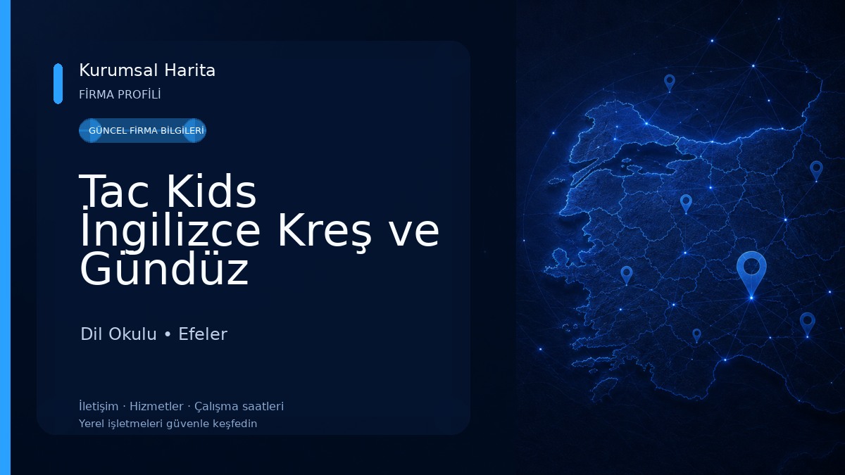 Tac Kids İngilizce Kreş ve Gündüz Bakımevi Dil Okulu