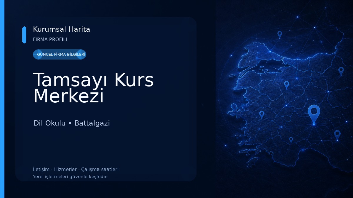 Tamsayı Kurs Merkezi Dil Okulu