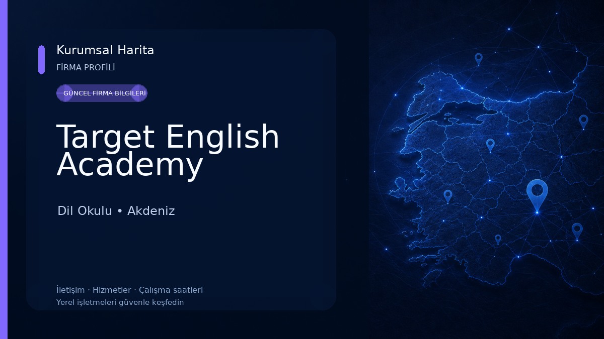 Target English Academy Dil Okulu