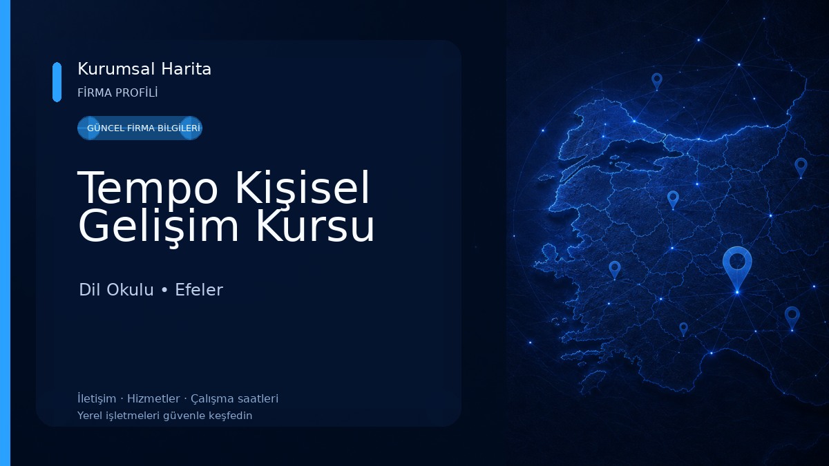 Tempo Kişisel Gelişim Kursu Dil Okulu