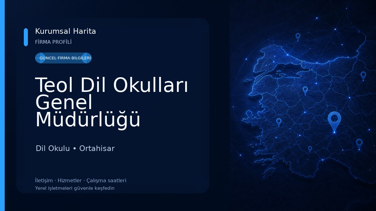Teol Dil Okulları Genel Müdürlüğü Dil Okulu