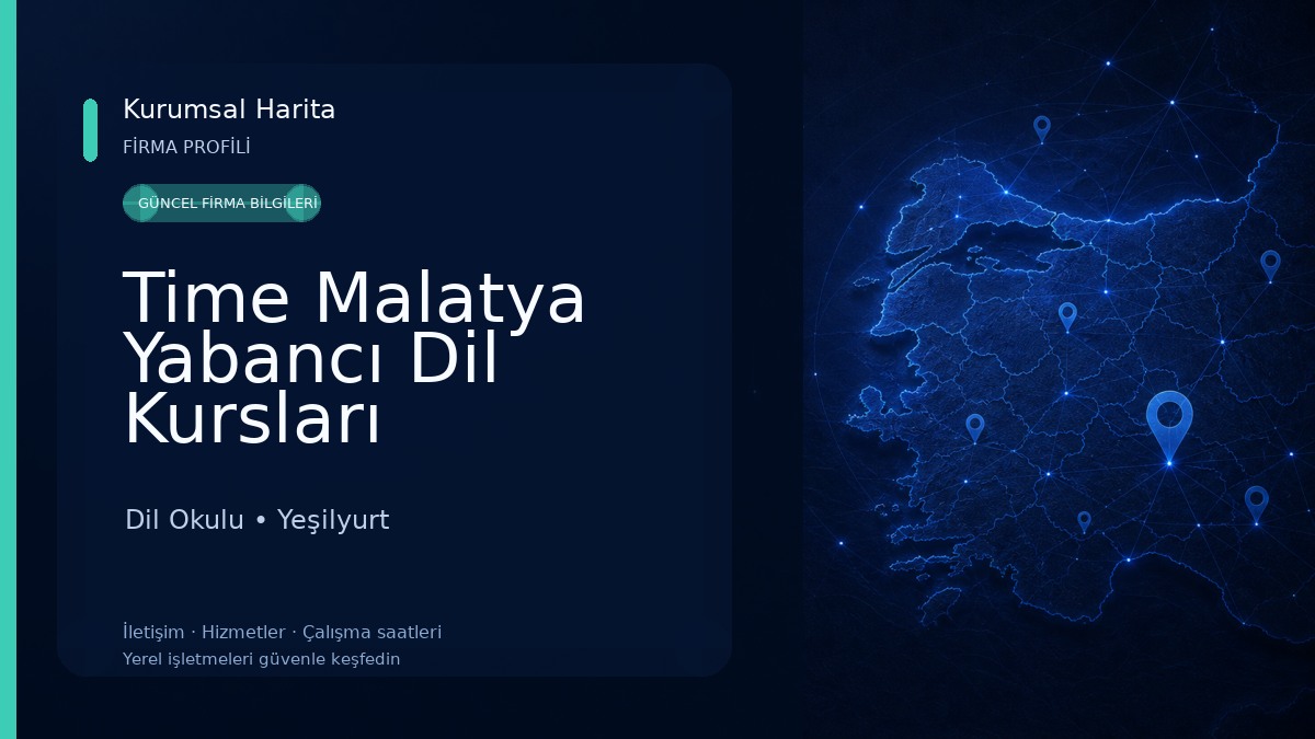 Time Malatya Yabancı Dil Kursları