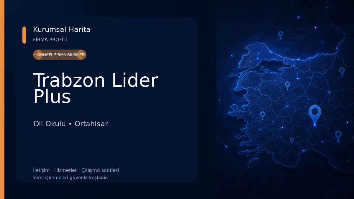 Trabzon Lider Plus Dil Okulu