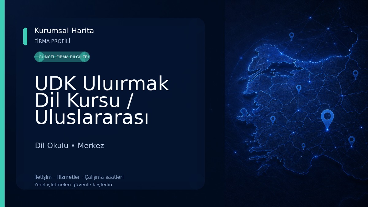 UDK Uluırmak Dil Kursu / Uluslararası Diller Kurumu | Aksaray Vize | Aile Birleşimi