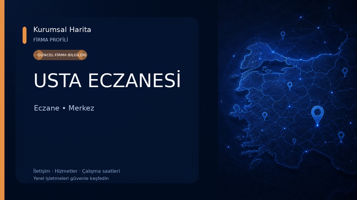 USTA ECZANESİ Eczane