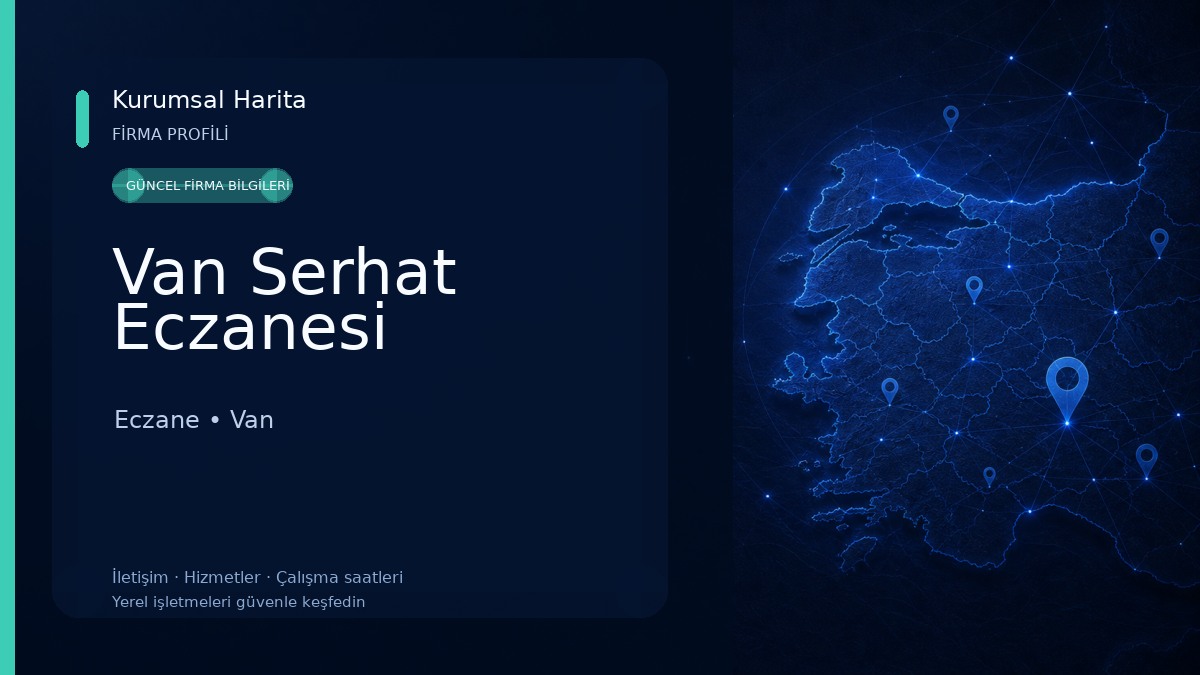 Van Serhat Eczanesi