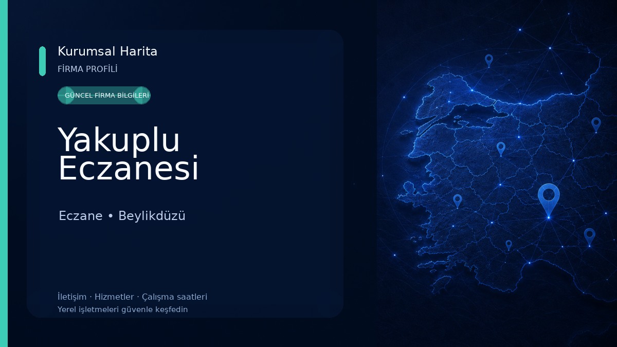 Yakuplu Eczanesi Eczane