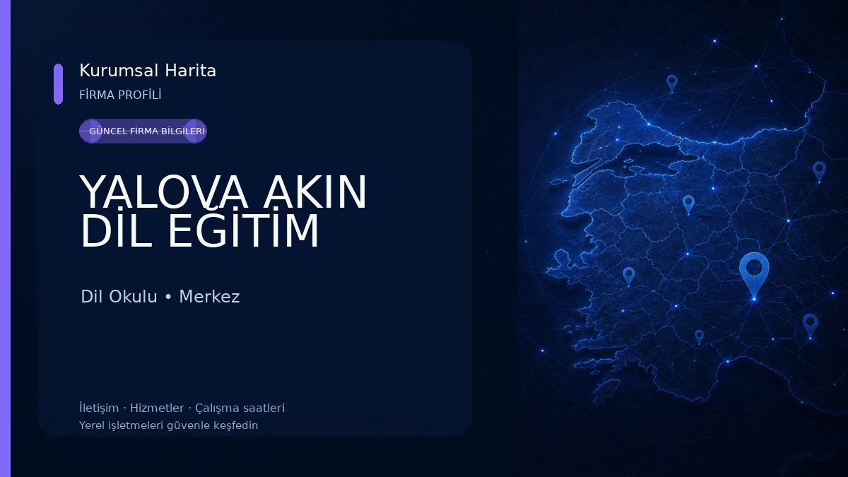 YALOVA AKIN DİL EĞİTİM