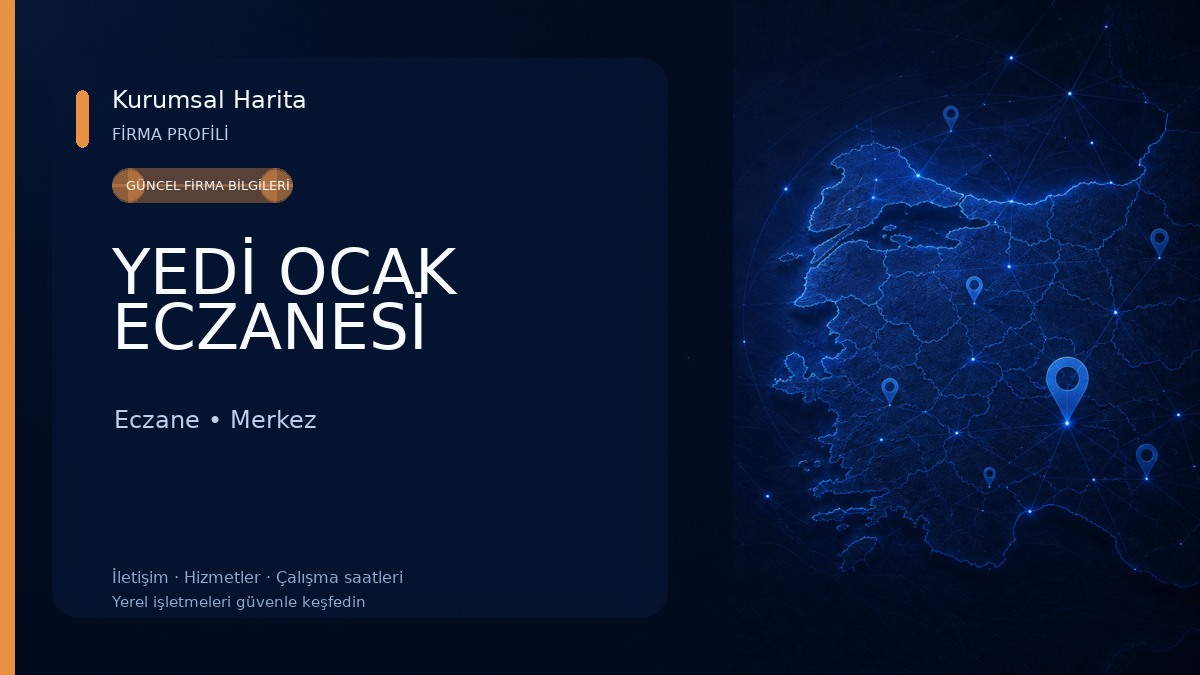 YEDİ OCAK ECZANESİ Eczane