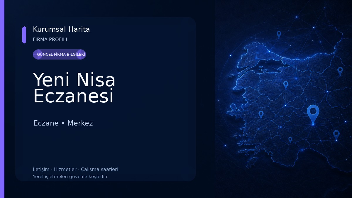 Yeni Nisa Eczanesi Eczane