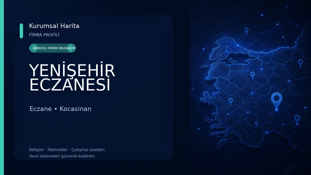 YENİŞEHİR ECZANESİ