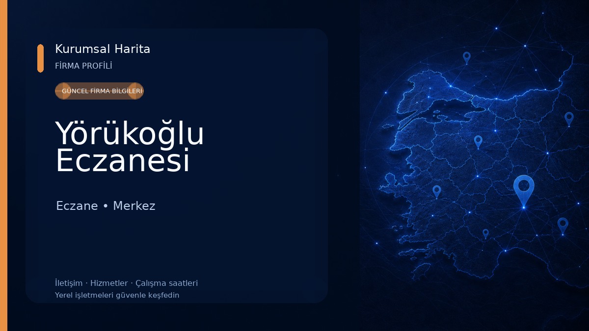 Yörükoğlu Eczanesi Eczane