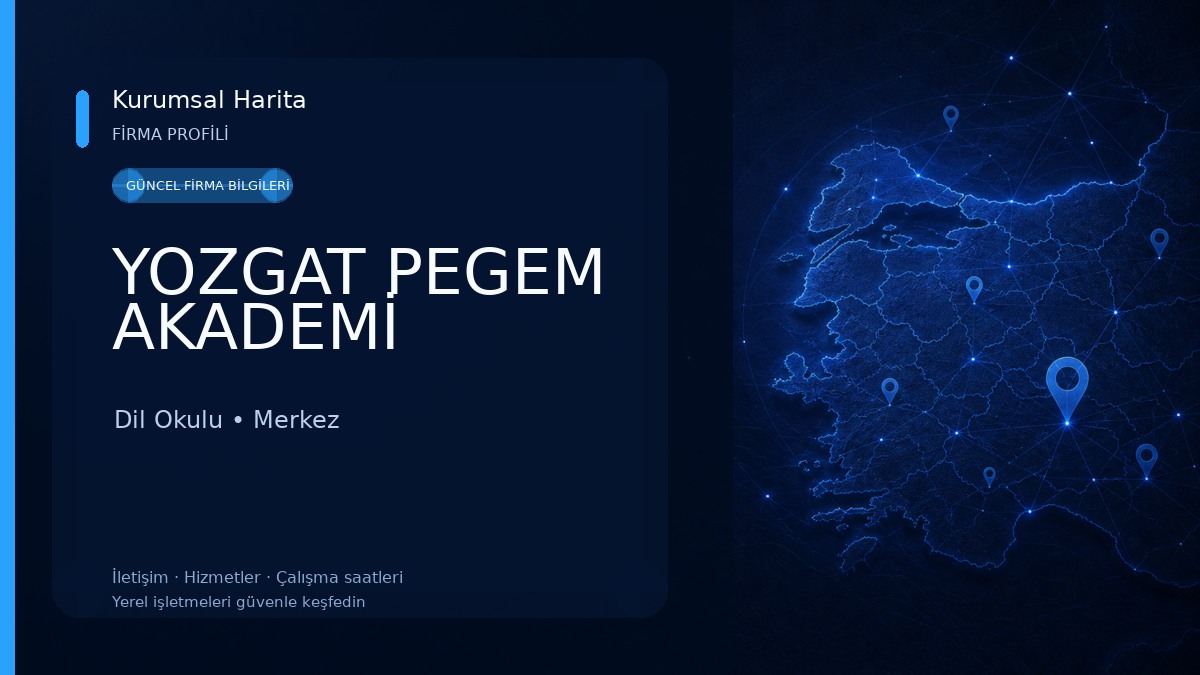 YOZGAT PEGEM AKADEMİ Dil Okulu