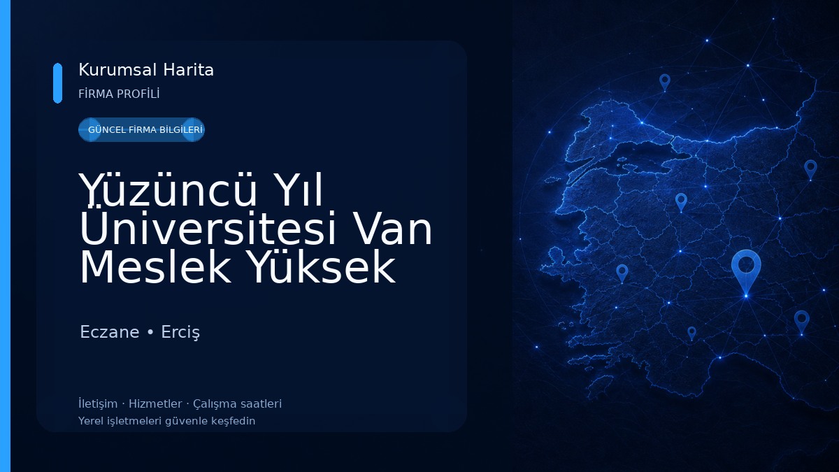 Yüzüncü Yıl Üniversitesi Van Meslek Yüksek Okulu Eczane